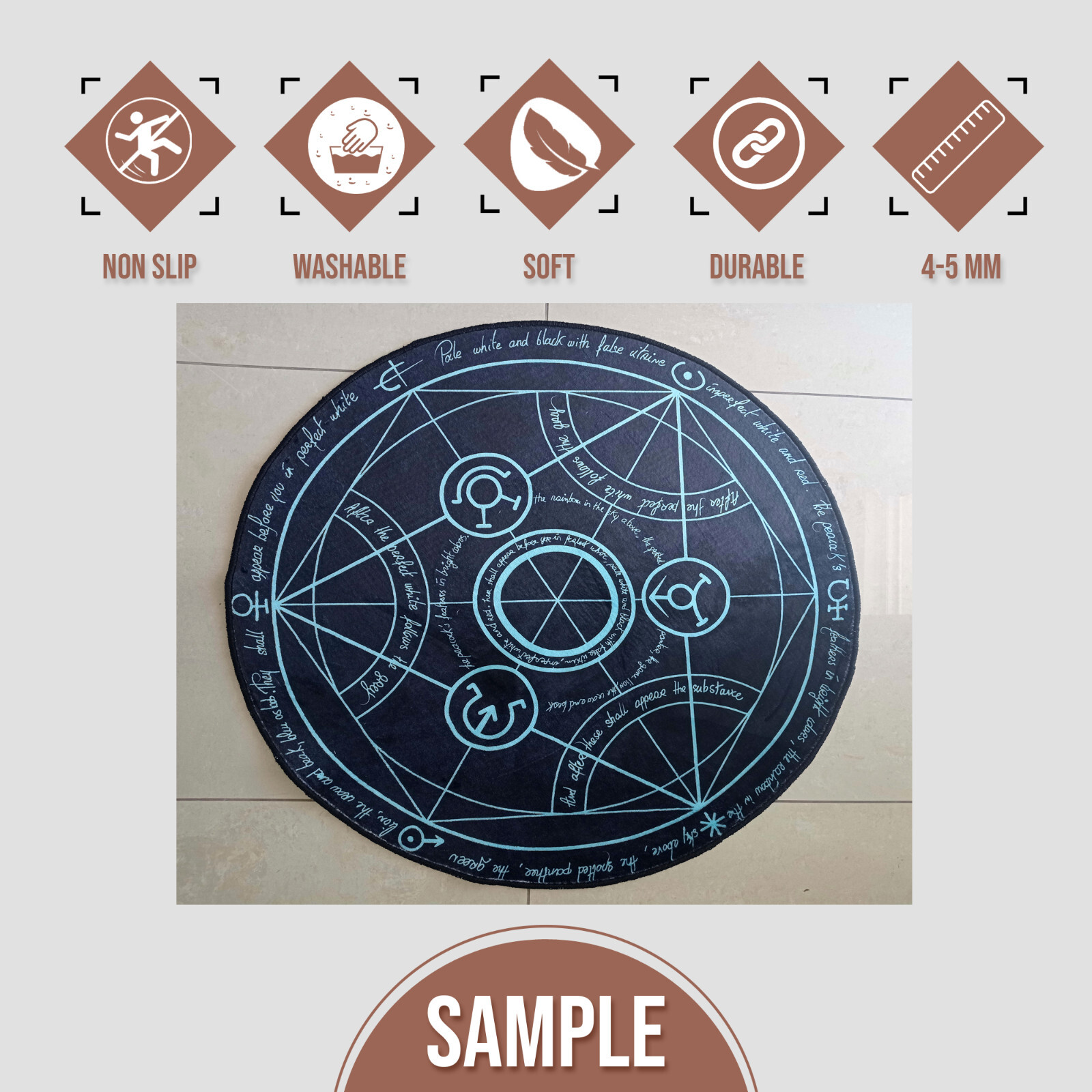 FMA Rug,Fullmetal Alchemist,Full Metal Transmutation | eBay