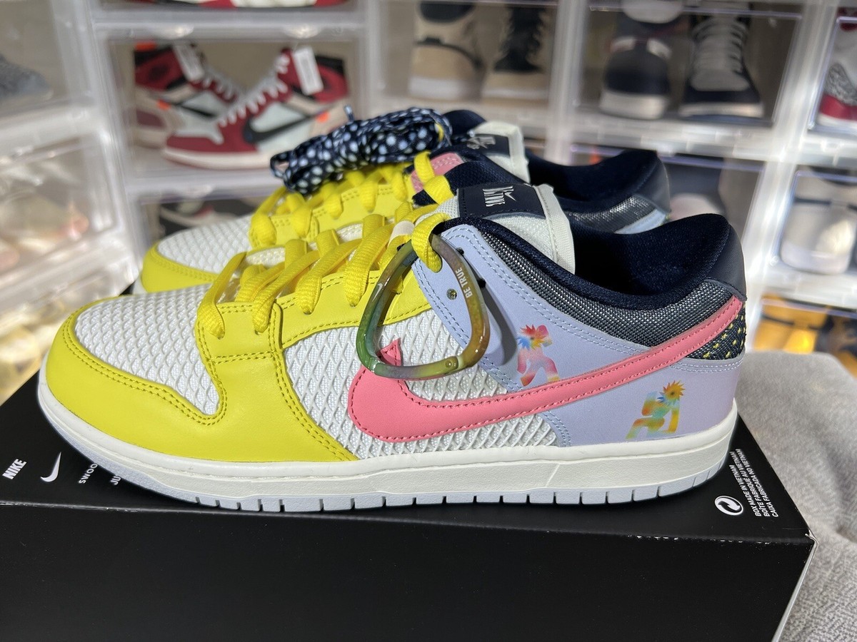 Size 10 - Nike Dunk Low SB x Xavier Schipani Be True - Trans  display picture 3