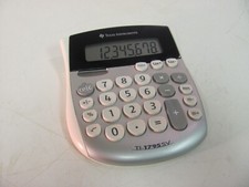 Texas Instruments 1795 SV Basic Calculator - Good Working Preowned Condition