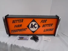 Allis Chalmers Better Farm Equip LED Display lighted sign lightbox Wall Light
