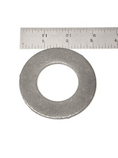 10 1-1/2" Flat Washer Plain Raw Steel SAE 1.5" x 2" x .17 for 1-1/2" bolt size