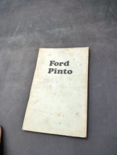 Original 1974 Ford Pinto Car Owners Manual Softcover  88 Pages