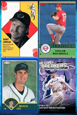 2003 Topps Donruss Fleer Upper Deck Baseball - Actual Scans of Cards You Pick