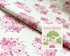 Tilda Stoff  "Mia Pink" 50 x 110cm Nähen Patchwork Quilten Ostern Frühling