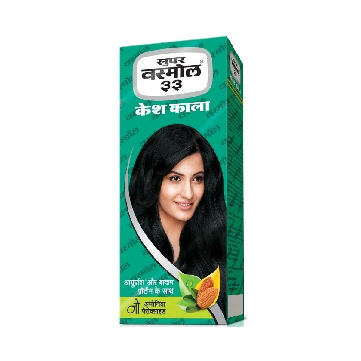 Super Vasmol 33 kesh kala Oil Based Hair Colour 100ml