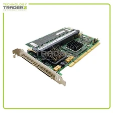 J4717 Dell PERC4 Dual Channel SCSI 128MB PCI-X RAID Controller Card 0J4717