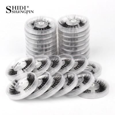 Großhandel Falsche Wimpern Natürlicher 3D Nerz Gefälschte Wimpern Faux Cilios Make-up Wimpern