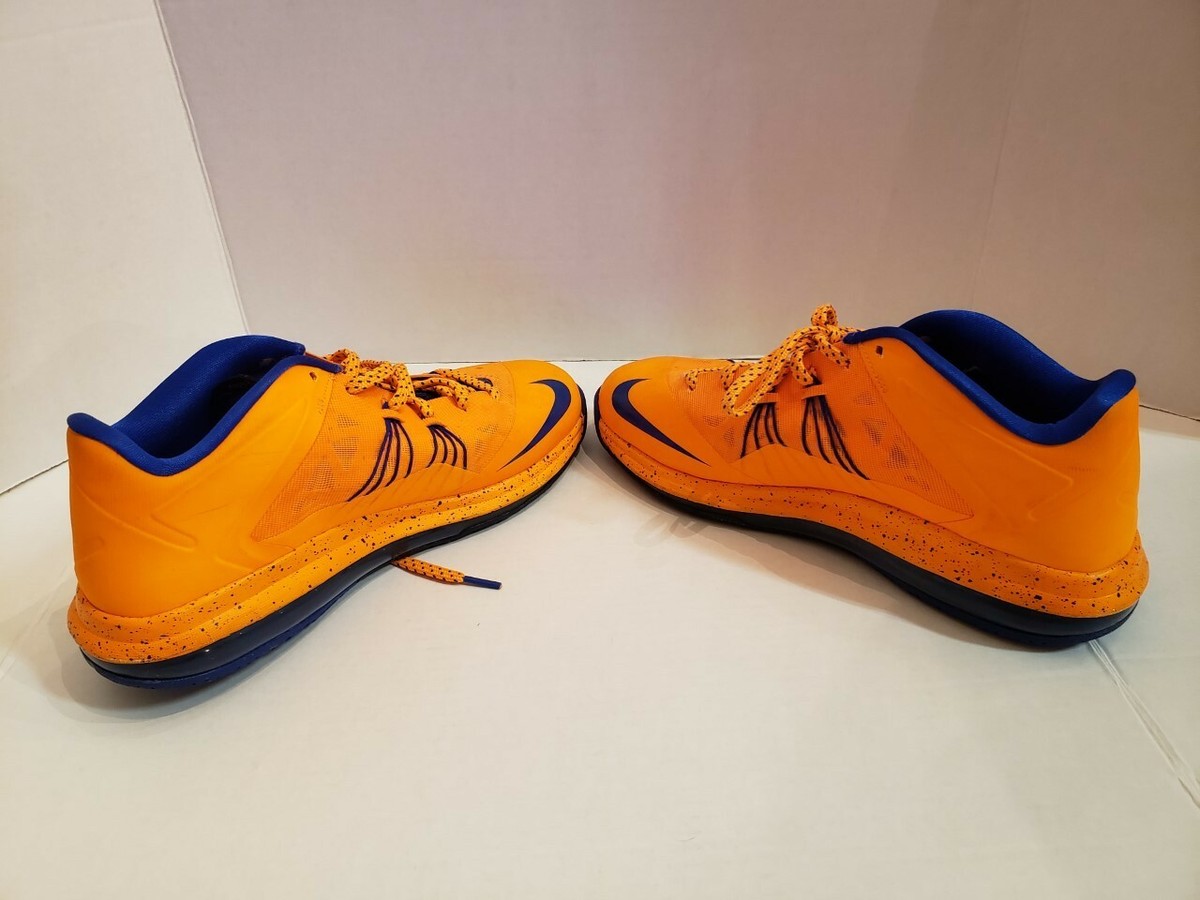 トランキーロ様10/27 Nike Air Max LeBron 10 X Low Men's Basketball New York Knicks