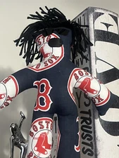 Boston Red Sox Team (MLB) Logo Black Great Stress Reliever Dammit Doll