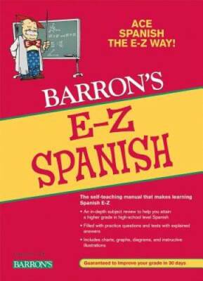 E-Z Spanish (Barron's E-Z Series) - Paperback By Silverstein, Ruth J. - GOOD