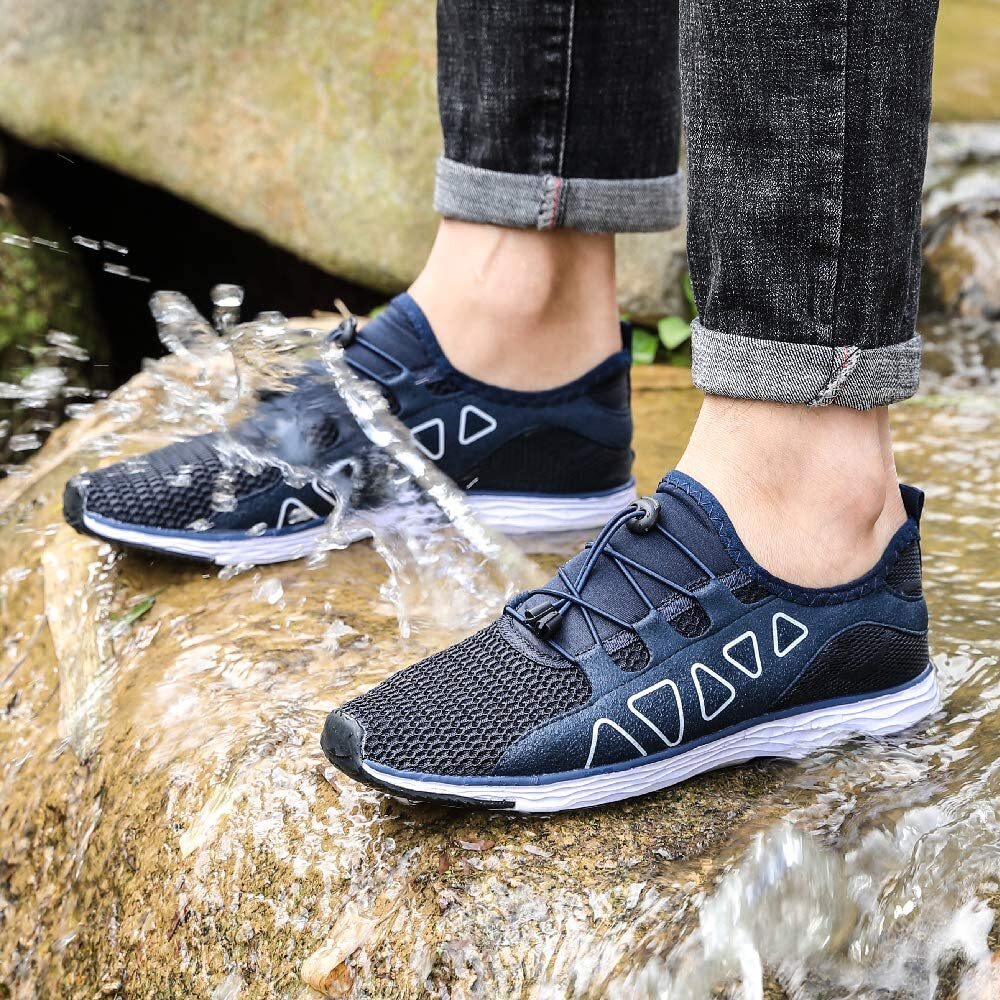 vibdiv Men's Water Shoes - Quick Drying Outdoor Lightweight Sports Aqua  Shoes | eBay