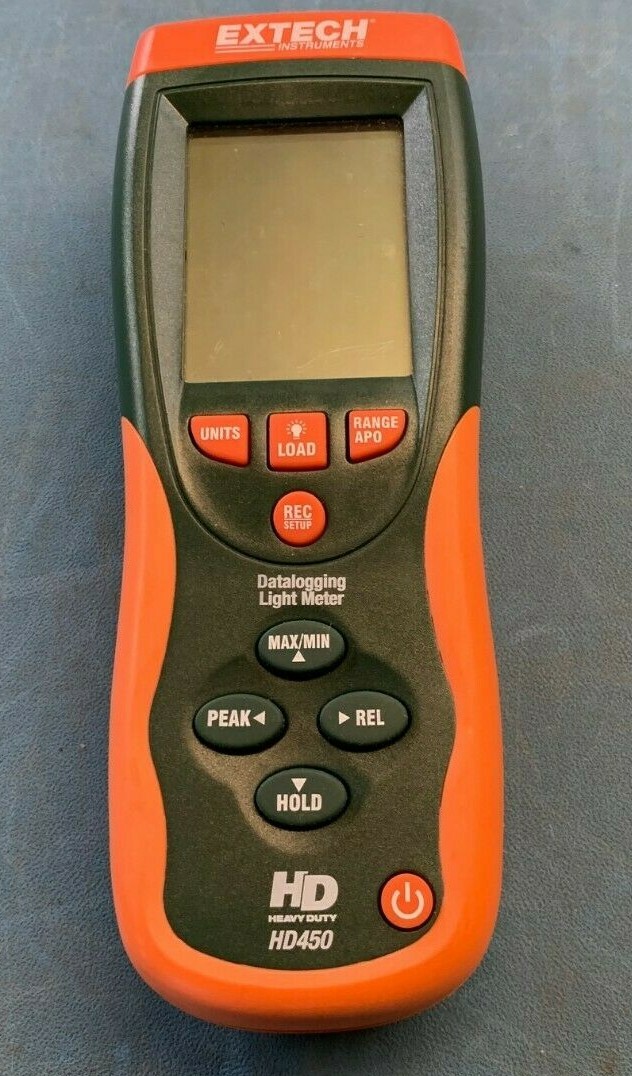 Extech Instruments HD450 Datalogging Light Meter | eBay Extech Instruments HD450 Datalogging Light Meter | eBay