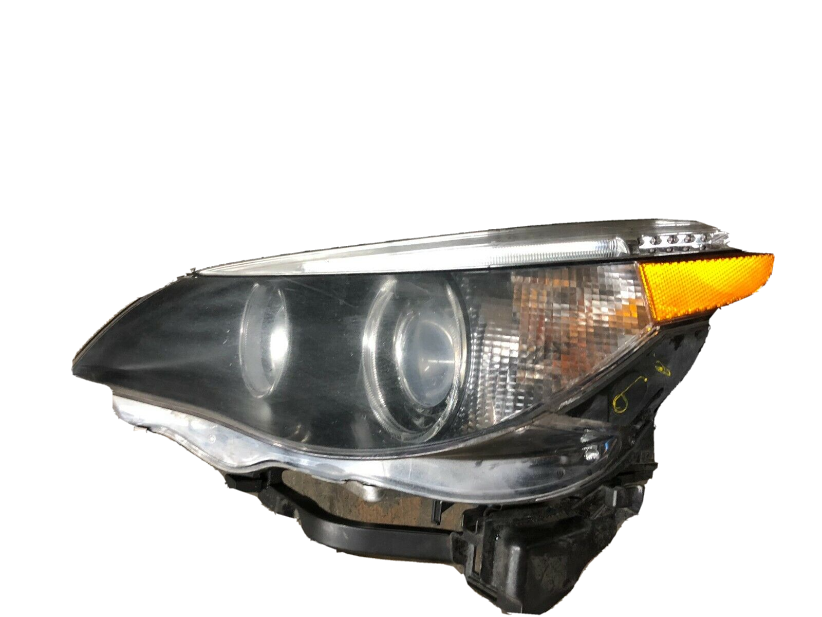 04-07 BMW 550I E60 FRONT LEFT SIDE XENON DYNAMIC HEADLIGHT OEM 