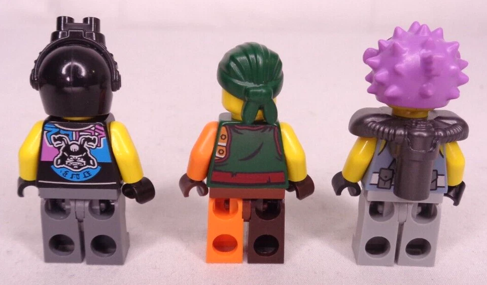 Лот минифигурок LEGO Ninjago: гигантский камень армейский воин, ниндроид, Сквиффи, Лаша + - Изображение 3 из 4