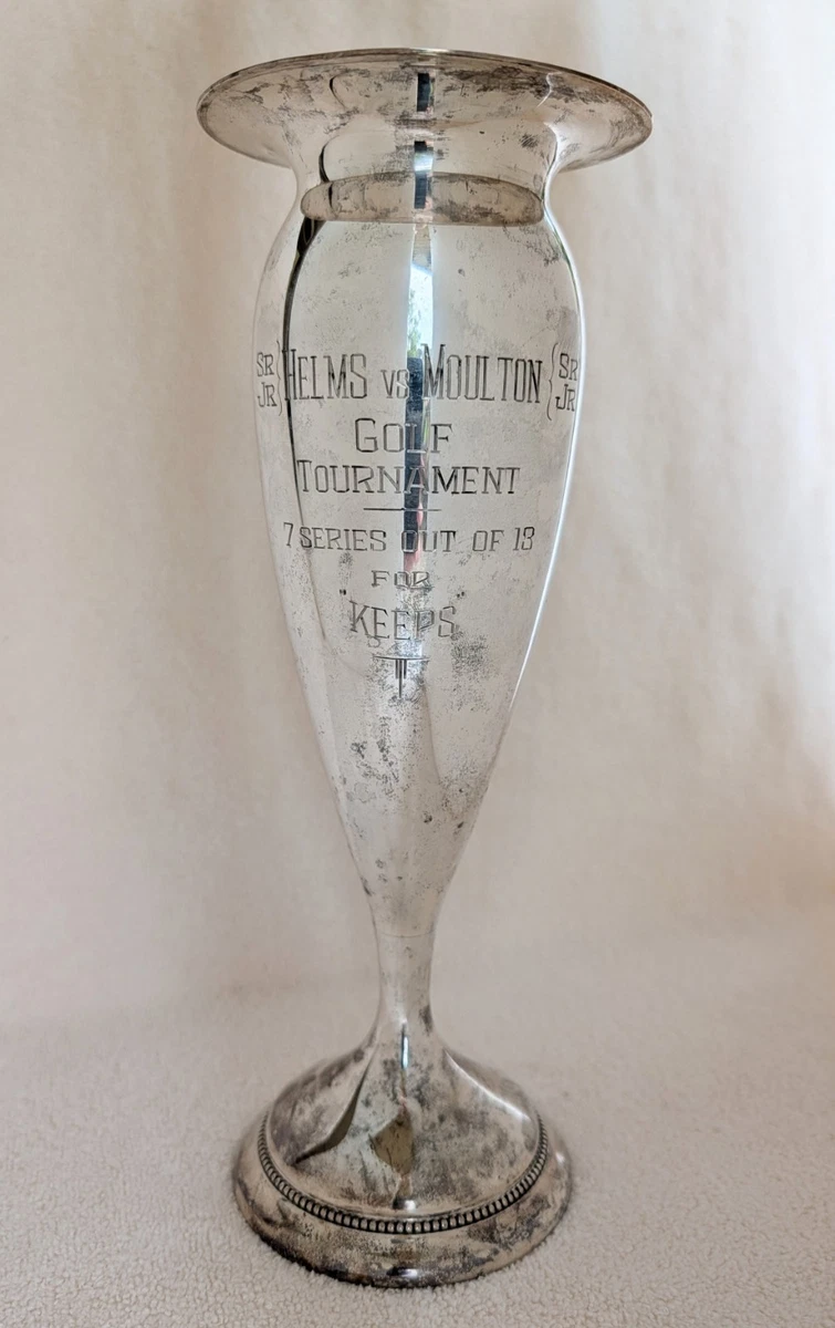 sterling silver golf trophy products for sale | eBay