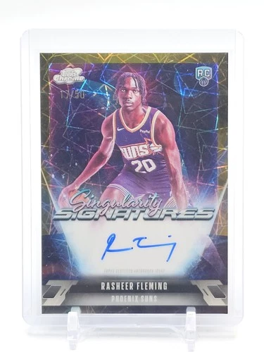 2025 Topps Cosmic Chrome Rasheer Fleming Base (RAW)
