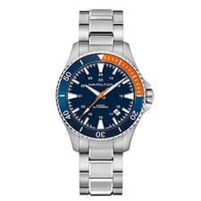 Hamilton.Khaki.Navy Diver 40mm Blue Dial Men's Watch New