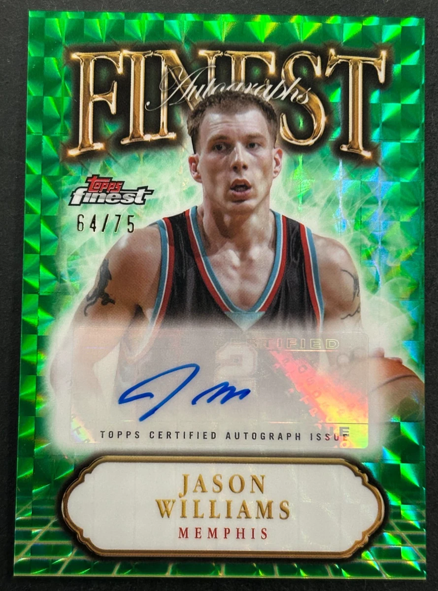 Topps Jason Williams Basketball Serial Numbered Sports Trading