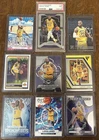 LeBron James PSA 9 + 8 Card Lot Lakers Prizm Donruss Mosaic NBA