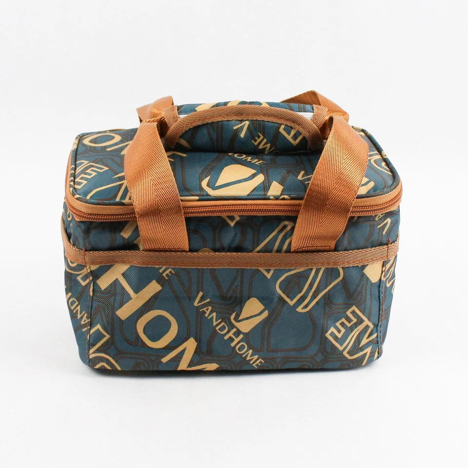 Vandhome Bento Box Set with Insulated Bag, 4 Stainless Steel Containers & Spoon - Изображение 4 из 4