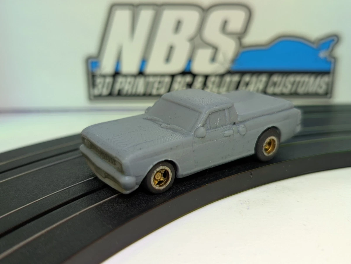 AFX Slot Car 3d Printed Body XW GS Falcon Ute Suit Mega G+ 1.7