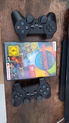 2x Wireless Controller + USB Dongle | Für PC & Retro Gaming | Gratis Spiel DVD