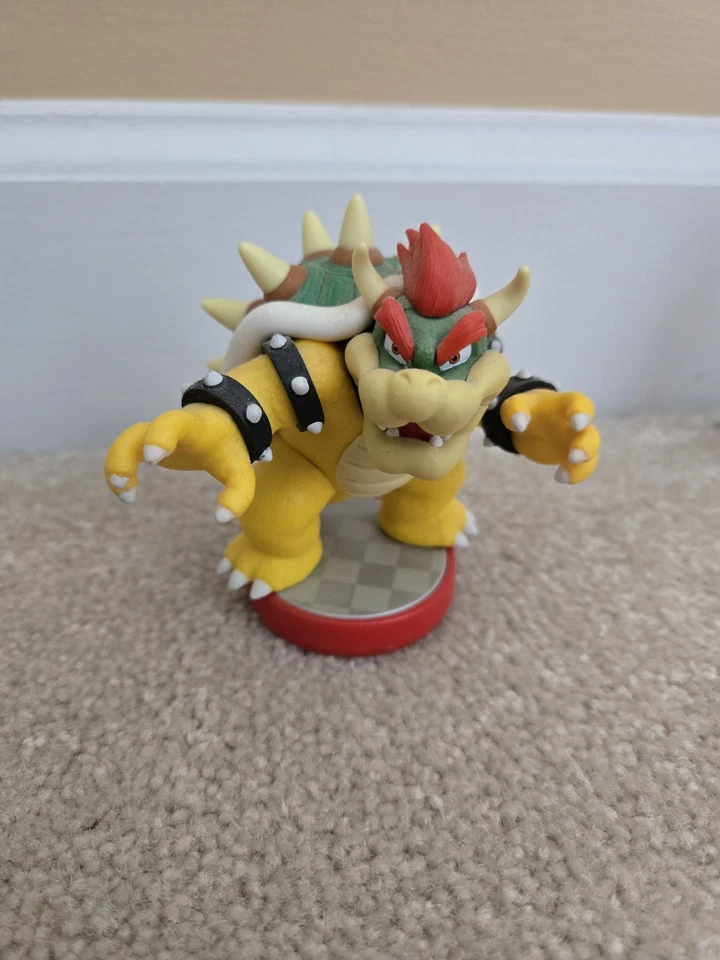 Amiibo Lot Of 9 Super Smash Bros, Splatoon, Bowser, Mario 30th, Toad, Ryo, Falco - Image 3 of 4