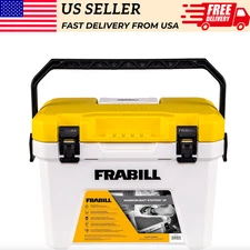 Frabill Magnum Bait Station 13-Quart Live Bait Cooler with Aerator Insulated