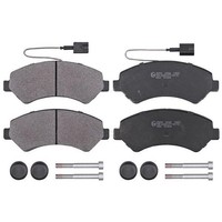 Bremsbelagsatz Mit VerschleißSensor 21,2 Mm A.B.S. FüR U.A. Fiat Ducato