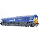 Accurascale ACC3011, OO Gauge, Class 66 Diesel Loco, 66142, DB Maritime blue