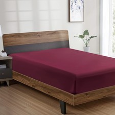 FreshCulture Twin XL Fitted Sheet Only - Hotel Quality Deep Pocket Brushed Micro