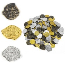 Caribbean Pirates Coin Retro Simulated Coins Prop Pirate Coins Children Toys