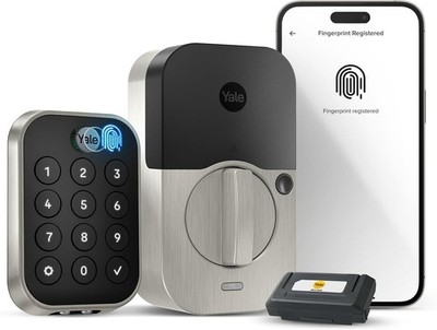 Yale Assure Lock 2 Touch Fingerprint Keypad Deadbolt Smart Door Lock With Wi-fi