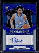 Trey Alexander Creighton Basketball Panini Prizm Autograph Auto Rookie Card /149