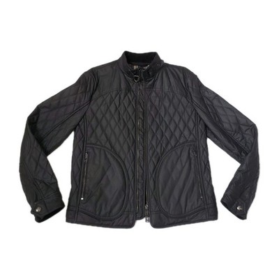 Belstaff  Men's Bramley Quilted Moto Jacket EU Size 50/US MEDIUM Black