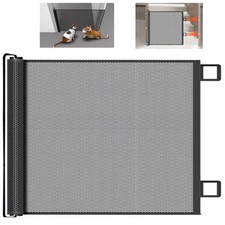 Türschutzgitter Roll Treppenschutzgitter ausziehbar Türschutzrollo Baby Gate DE