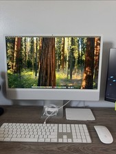 Apple iMac 24" All-in-One M3 Chip, 24GB Memory, 2TB SSD, Silver Late 2023
