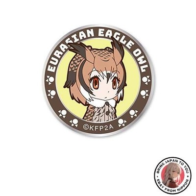 Neu Kemono Friends Adler Eule Aufnäher abnehmbar