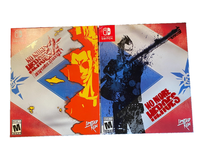 No More Heroes 1&2 Collectors Edition Bundle Limited Run Nintendo
