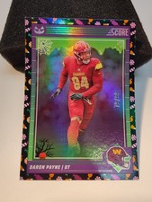 2024 SCORE-A-TREAT DARON PAYNE #281 TRICK OR TREAT 79/99 WASHINGTON COMMANDERS