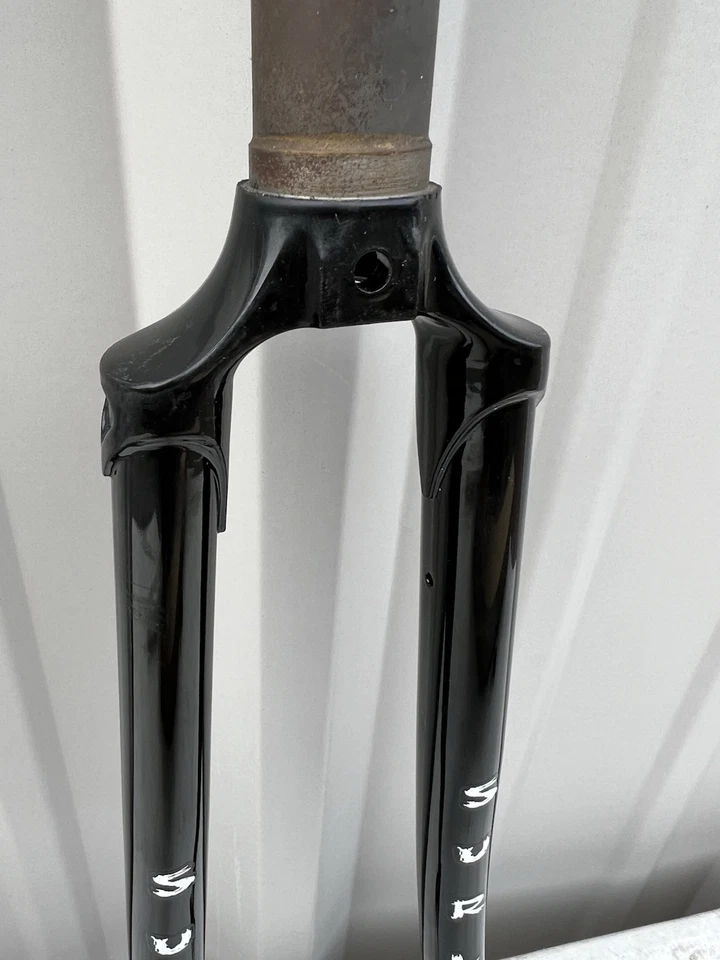 Nuevo ~ Horquilla de carretera Surly Pacer 700c negra 1 1/8" QR sin rosca negra Foto 2 de 4