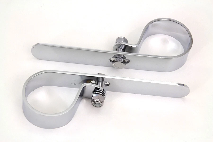 Juego de abrazaderas de tubo de escape ID "P" de 1-3/4" para aplicaciones personalizadas de motocicleta Foto 4 de 4