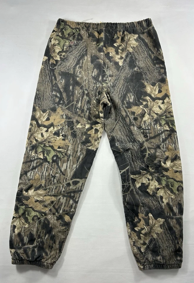 Vintage Scent Lok Pants Men XL Mossy Oak Camouflage  Hunting  Draw String USA - Image 4 of 4