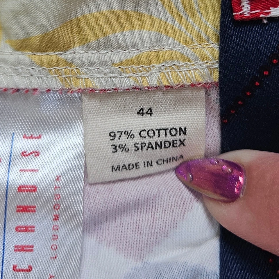 Men's MLB Loudmouth Minnesota Twins Shorts Argyle Baseball Golf Red Blue Size 44 - Image 4 of 4