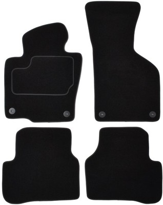Fußmatten Set 4tlg für VW Passat 3C B6 + B7 2007-2014 Autoteppich 100% passform