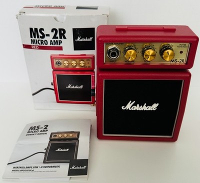 MARSHALL MS-2R Micro Amp / Red / MINT CONDITION!
