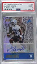 2017 Panini Illusions Signs /250 Jarrad Davis #169 PSA 9 MINT Rookie Auto RC