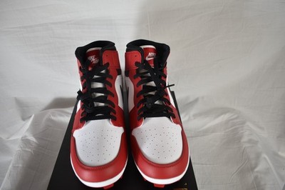 New Nike Air Jordan 1 Retro High MCS Chicago (Sz 11.5) Men Baseball Cleats Chicago main image 2