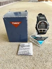 Vintage Timex Ironman Triathlon Men's Watch 737-A Rubber Band Digital 8 Lap 1993
