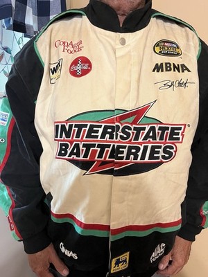 Vintage NASCAR Jacket Mens XXL Green Bobby Labonte Interstate Batteries Chase
